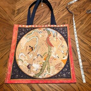 NWOT Celestial constellation map on canvas tote